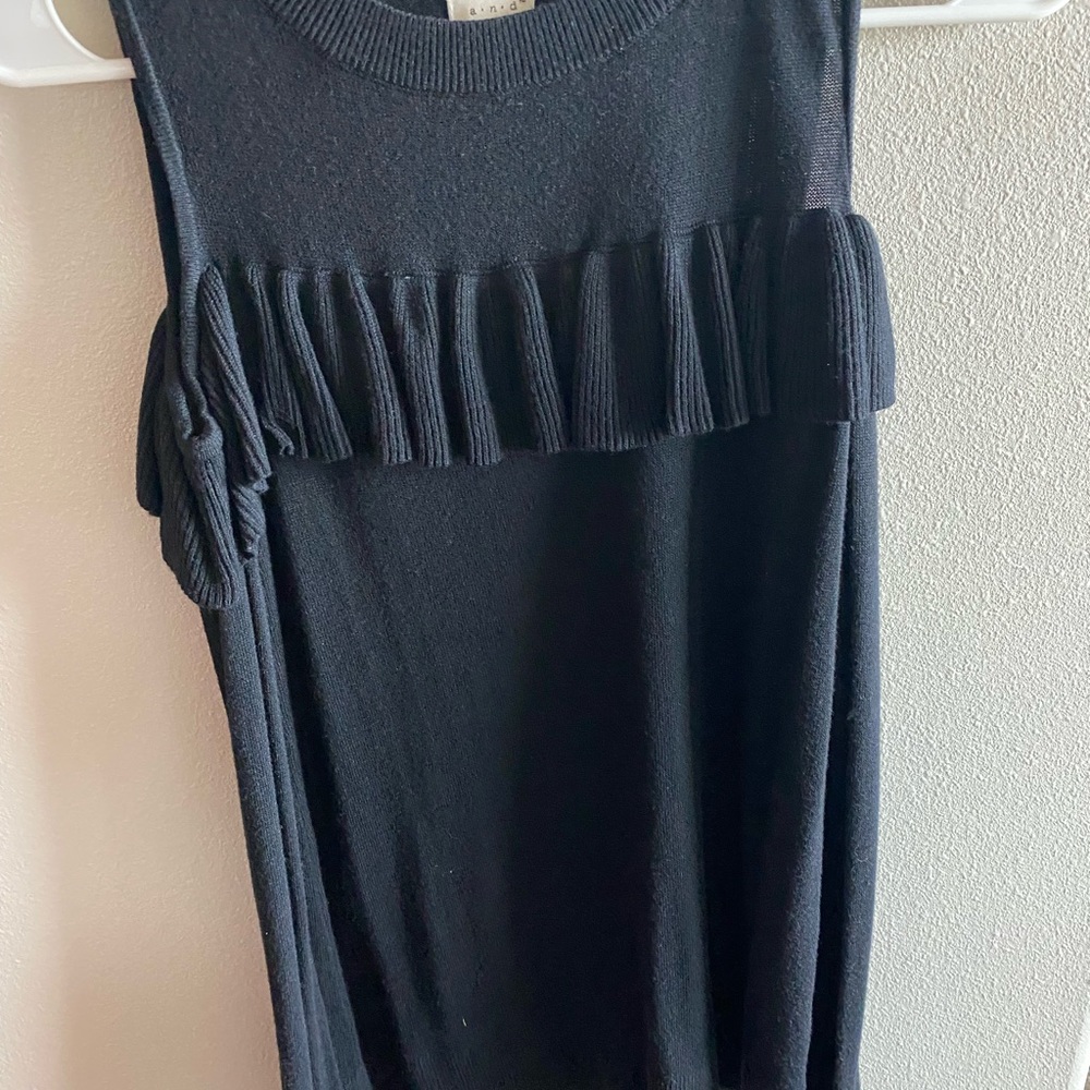 Target black long sleeve off the shoulder top